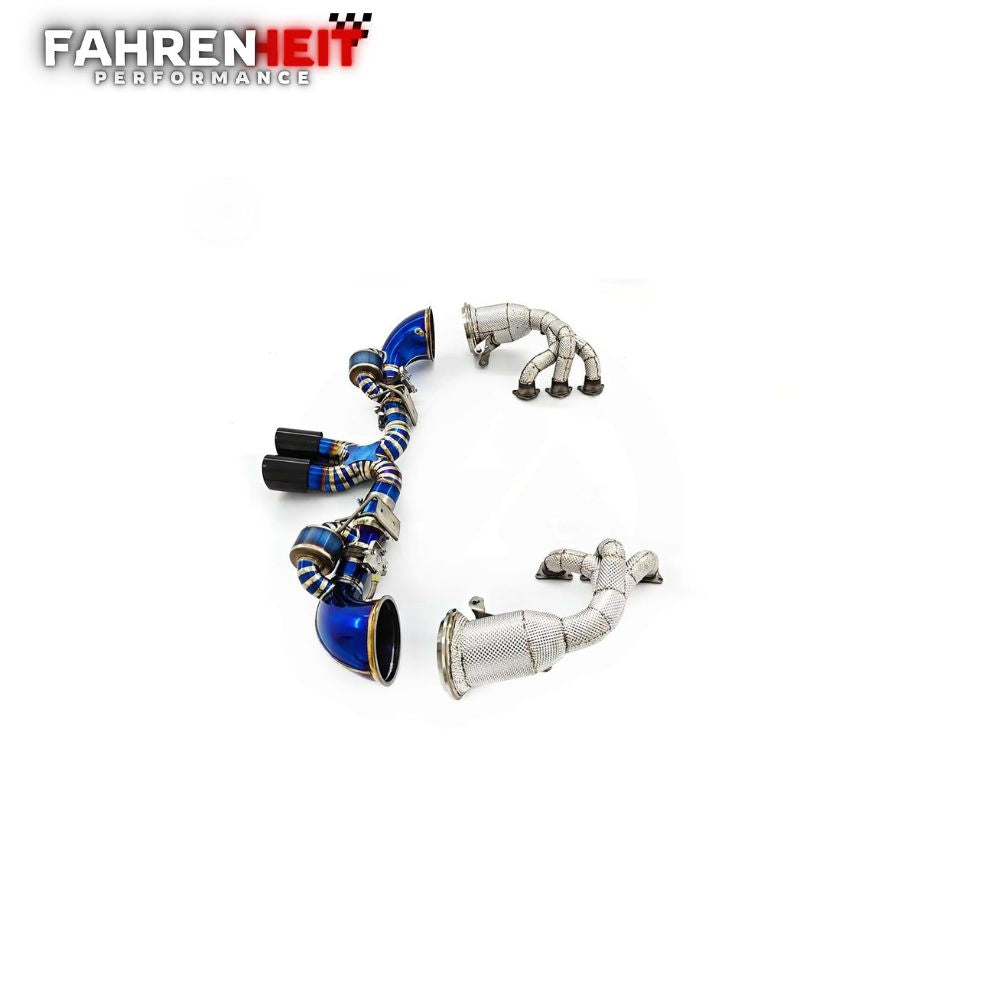 Fahrenheit Performance Titanium Full Exhaust System for Porsche 911 992 GT3 / GT3 RS