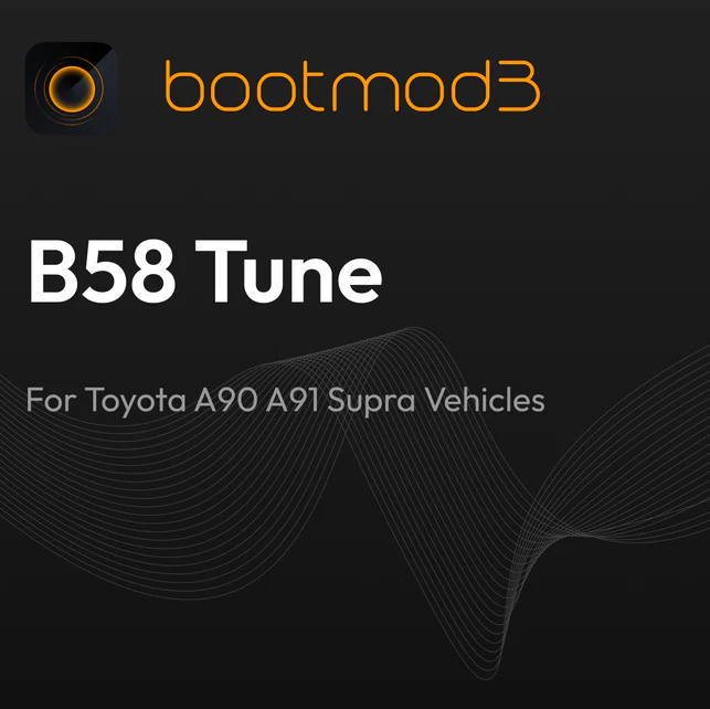 bootmod3 B58 Tune - For Toyota A90 A91 Supra Vehicles