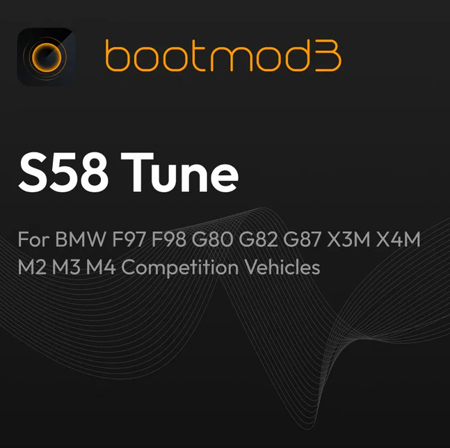 bootmod3 S58 Tune - For BMW F97 F98 G80 G82 G87 X3M X4M M2 M3 M4 Competition Vehicles